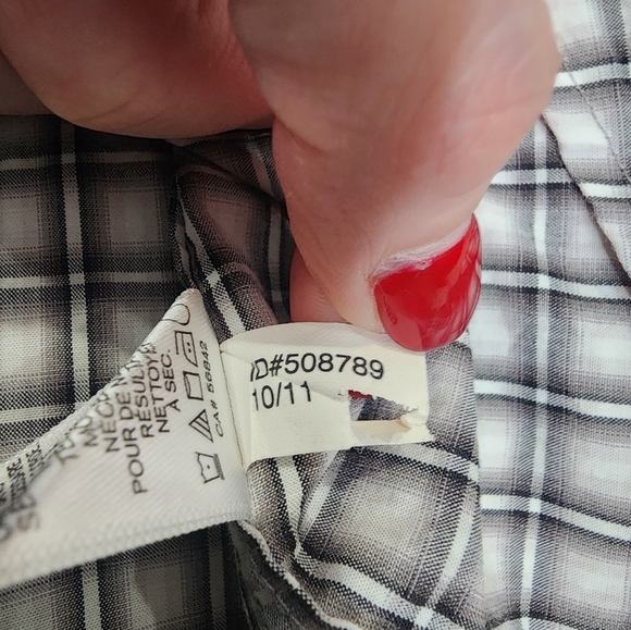 Express Modern Fit Plaid Button Down Shirt Size Large - Picture 7 of 8